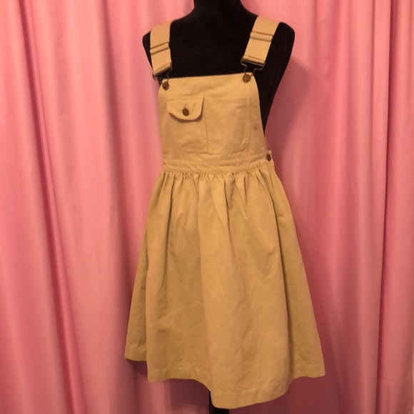 Dresses & Skirts - Khaki Overall Jumper Dress